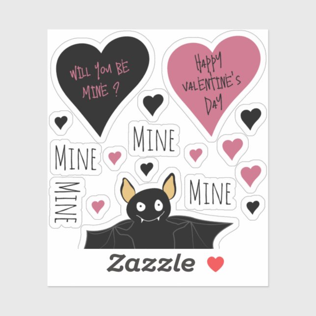 Cute Mine Mine Mine Mine Collection Bat Theme  (Sheet)
