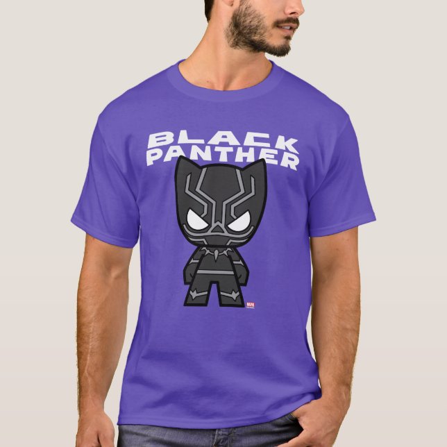 Cute Mini Black Panther T-Shirt (Front)