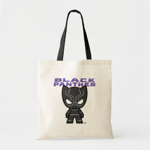 Cute Mini Black Panther Tote Bag