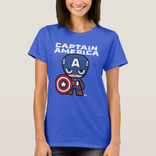 Cute Mini Captain America T-Shirt