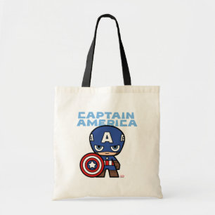 Cute Mini Captain America Tote Bag