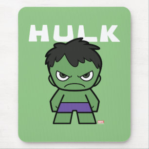 Cute Mini Hulk Mouse Pad