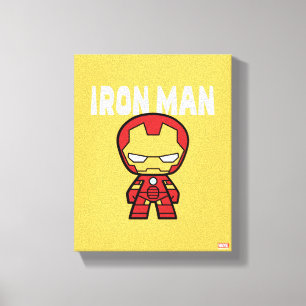 Cute Mini Iron Man Canvas Print