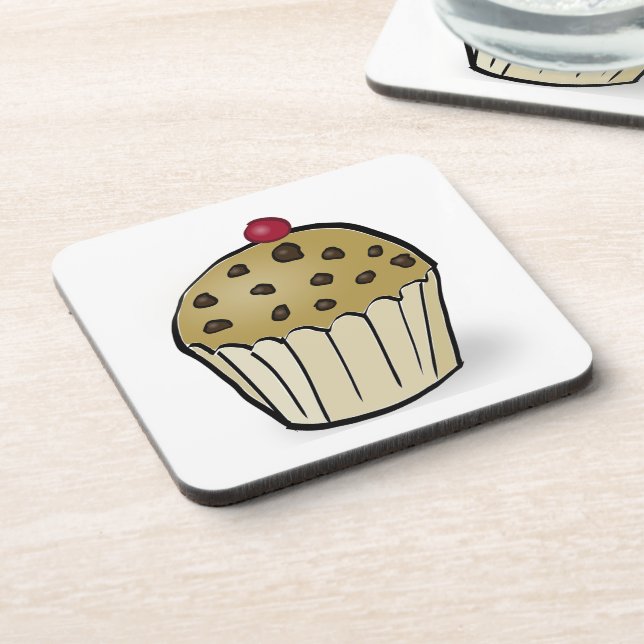 Cute Mini Muffin Coaster (Left Side)