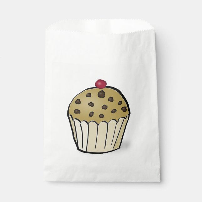 Cute Mini Muffin Favour Bag (Front)