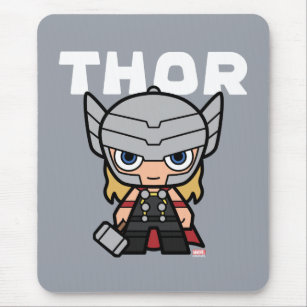 Cute Mini Thor Mouse Pad