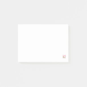 Cute Minimalist Cat Illustration Funny Pet Lover  Post-it Notes