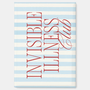 Cute, Minimalist Chronic Illness Awareness Magnet