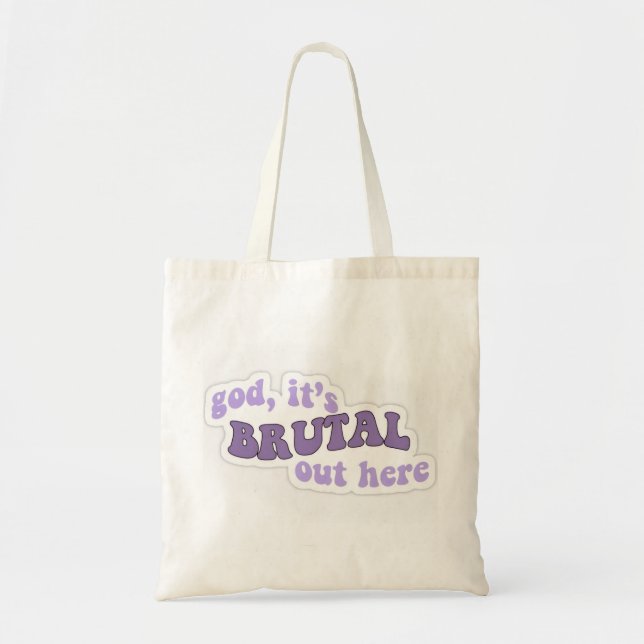 Cute Minimalist Everyday Tote Bag  (Front)