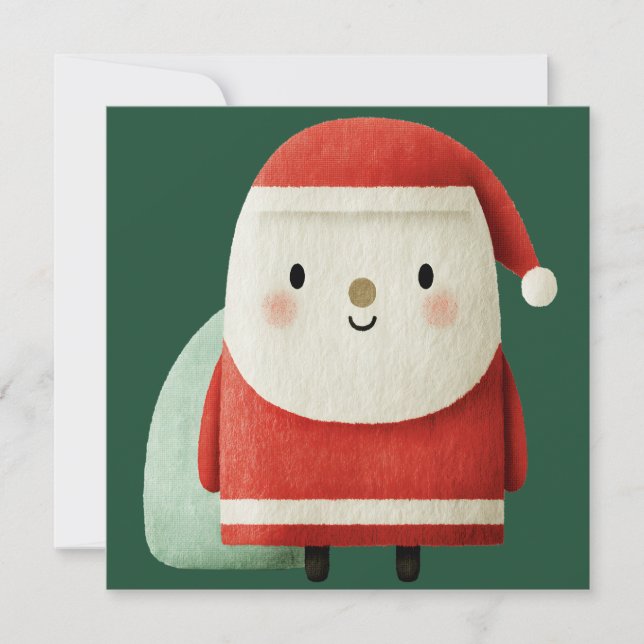 Cute Minimalist Santa Claus (Front)
