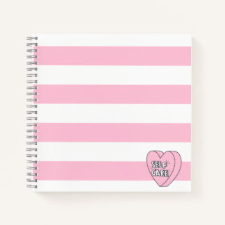 Cute Minimalist Self Care Journal