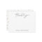 Cute Minimalist Thank You Heart Thank You