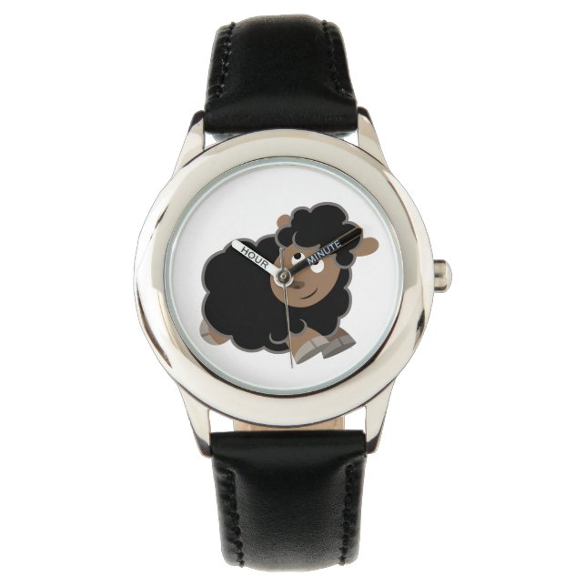 Cute Mischievous Cartoon Sheep Watch (Front)