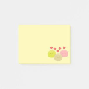 Cute Mochi Cartoon Drawings Post-it Notes