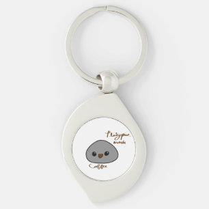 Cute Mochi Funny Animal Mochi Platypus Keychain
