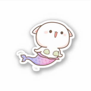 Cute Mochi Peach Cat