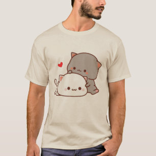 cute mochi peach cat T-Shirt