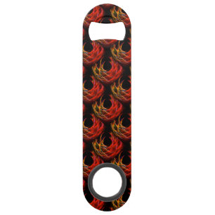 Cute Modern Boho Elegant Abstract Art Pattern #503 Bar Key