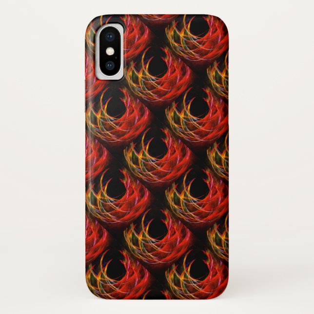 Cute Modern Boho Elegant Abstract Art Pattern #503 Case-Mate iPhone Case (Back)