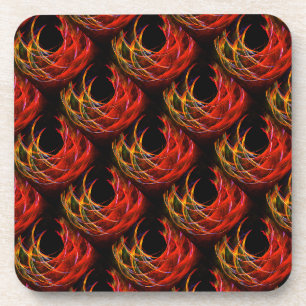 Cute Modern Boho Elegant Abstract Art Pattern #503 Coaster