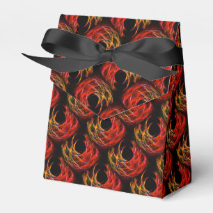 Cute Modern Boho Elegant Abstract Art Pattern #503 Favor Box