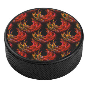 Cute Modern Boho Elegant Abstract Art Pattern #503 Hockey Puck