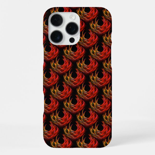 Cute Modern Boho Elegant Abstract Art Pattern #503 iPhone Case (Back)