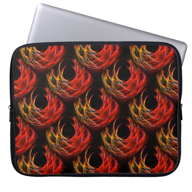 Cute Modern Boho Elegant Abstract Art Pattern #503 Laptop Sleeve (Front)