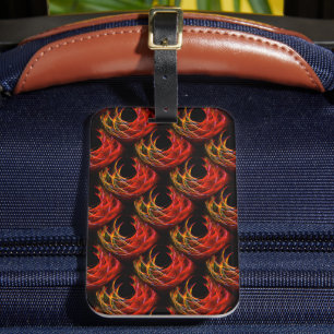 Cute Modern Boho Elegant Abstract Art Pattern #503 Luggage Tag