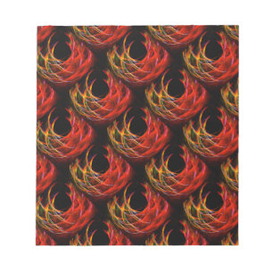 Cute Modern Boho Elegant Abstract Art Pattern #503 Notepad