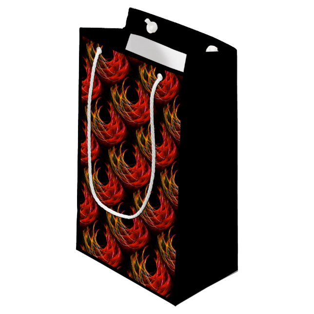 Cute Modern Boho Elegant Abstract Art Pattern #503 Small Gift Bag (Front Angled)