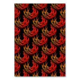 Cute Modern Boho Elegant Abstract Art Pattern #503 Table Number