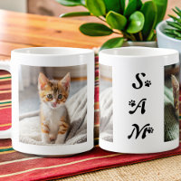 cute modern cat photo name 