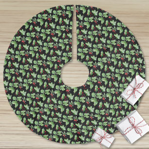 Cute Modern Christmas Brushed Polyester Tree Skirt