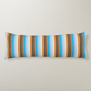 Cute modern colourful stripes body pillow