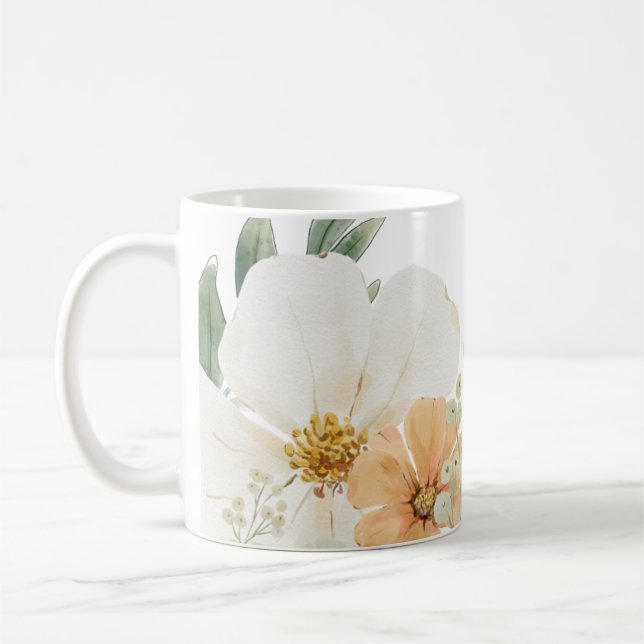 Cute modern farmhouse Mug teacup (Left)