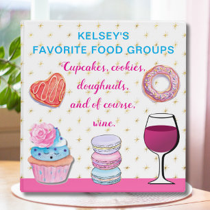 Cute Modern Favorite Groupes Aliments Classeur Rec