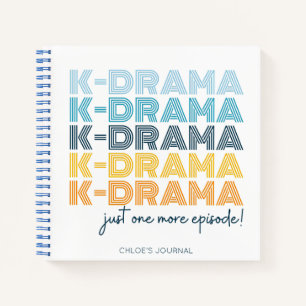 Cute Modern Korean Drama Lover Notebook