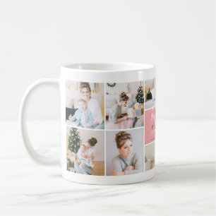 Cute Modern Mama Photo Collage Gift Coffee Mug