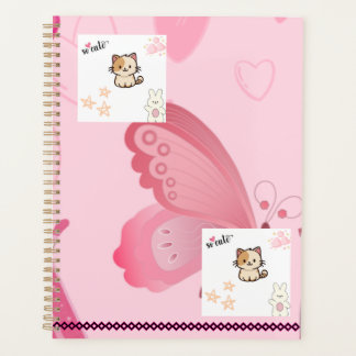 Cute Modern Pink Planner