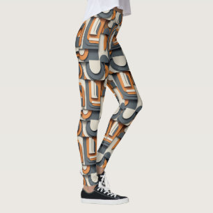Cute Modern tiled pattern  Leggings