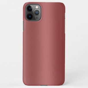 Cute Modern Watercolor gradient solid red colour iPhone 11Pro Max Case