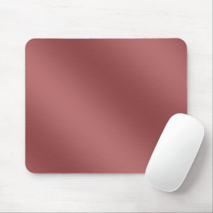 Cute Modern Watercolor gradient solid red colour Mouse Pad