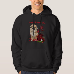 Cute Mom Flower Happy Mother's Day Love Dog 1 Hoodie