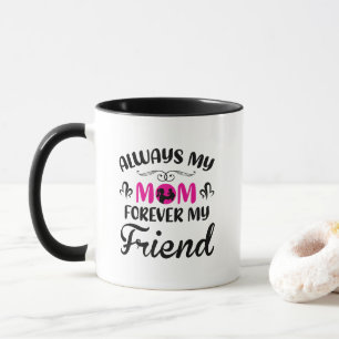 Cute Mom Friend word art  Mug