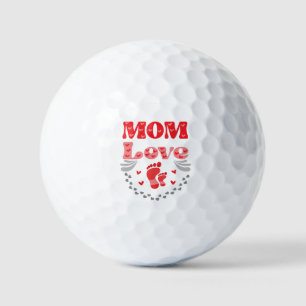 Cute Mom Love Golf Balls