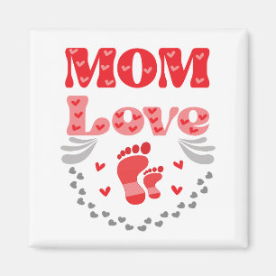Cute Mom Love Magnet