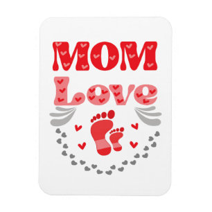 Cute Mom Love Magnet