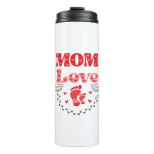 Cute Mom Love Thermal Tumbler
