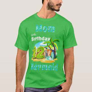 Cute Mom Of The 12th Birthday T-Shirt